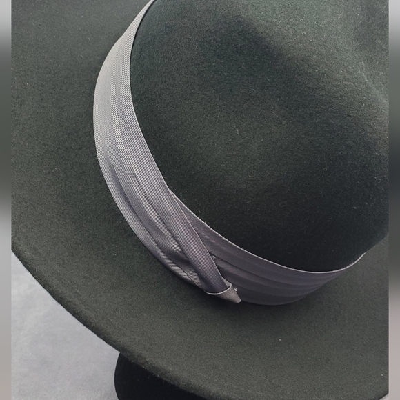 GLOVANNIO NEW YORK Black Formal 100% Wool Women's Hat - Picture 6 of 11